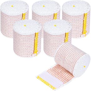 Elastic Bandage Wrap Compression Bandages 6PCS Cotton Elastic Bandage Wrap Roll with Closure for Injury Recovery and Sport Support