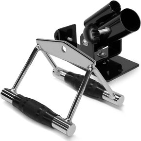 A2ZCARE Deluxe T-Bar Row Platform - Full 360° Swivel and Easy to Install – Fits 1-inch Standard and 2-inch Olympic Bar