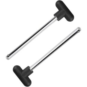 Fitness Universal Weight Stack Pin, Gym Pin Heavy Duty Replacement, Pin Tensile 3/8 Inch Diameter 5-1/2" Locking Space Weight Machine Pin for Home Gym Exercise Machine Parts & Accessories