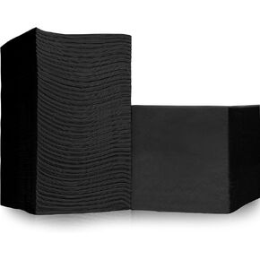 500 Pack Cocktail Napkins Paper - جودة مناديل مشروبات أسود ذات جودة 3 - مطعم ، حدث ، مناديل بار - مناديل الحلوى ذات الحجم المثالي - مناديل الحفلات - مناديل زفاف أنيقة يمكن التخلص منها