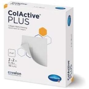 Hartmann USA Colactive Plus LF Collagen Dressings, 2" x 2", Sterile, 10 bx 10160000