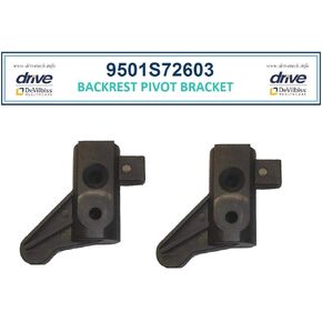 Backrest Pivot Bracket (1 pr) - 2M Serial # Walkers - Drive Models: RTL10261 (2M)