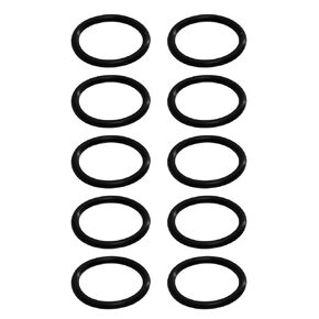 Mr O-Ring 332 Buna/Nitrile O-Ring, 50A Durometer, Black, 2-3/8" ID, 2-3/4" OD, 3/16" Width (Pack of 10)