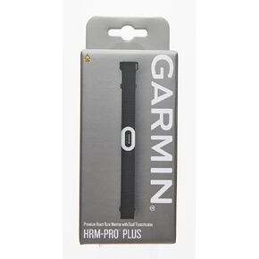 HRM-PRO Plus 010-13118-00, Heart Rate Strap with Real-Time Heart Rate Data and Running Dynamics, Compatible with Garmin