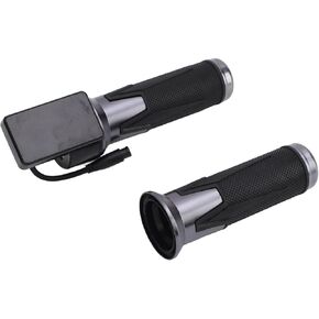 Electric Scooter Throttle Grip, 48v Mg Alloy Twist Throttle Handle, Electric Throttle with Display 6 Pin Waterproof Connector, for Sealup Electric Scooters