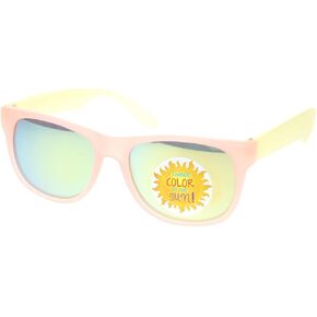 Photochromic Color Changing Frame Matte Sport Horn Rim Sunglasses