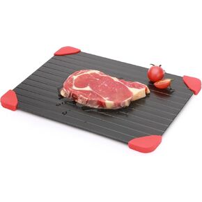 Defrosting Tray for Frozen Meat, Miraculous Rapid Natural Heating Defroster Board, Small Size Thawing Plate Kitchen Mat