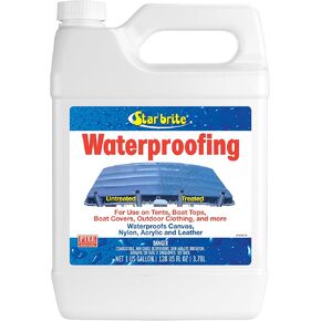 Star brite 081900X Fabric Waterproofer with Stain Repellent and UV Protection - 1 Gallon