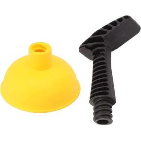 Mini Plunger Powerful Slip Proof Handle Efficient Small Drain Plunger for Toilet Bathtub Sink(Type 2)