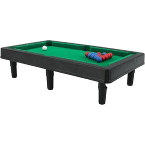 Miniature Pool Game Set, Mini Pool Table Simulation Interactive Compact Decorative for Office