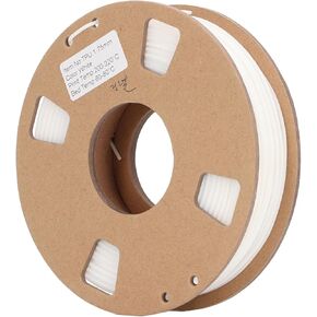 TPU Filament 1.75mm TPU 3D Printer Filament, Dimensional Accuracy + - 0.03 mm, 3D Printing Filament Fits for Most FDM 3D Printer, 95A Hardness