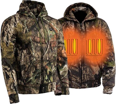 Milwaukee Performance Nexgen Mpm1776 Men's 'Camo' Heated'breakup Country Zipper Hoodie (Rechargeable Battery Pack Included) in Saudi Arabia