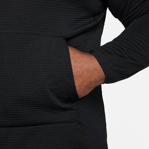 Nike Men's Dri-FIT Fleece Fitness Pullover (DV9821-010, Black/Iron Grey) Size XX-Large in Saudi Arabia