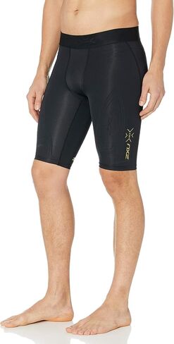 شورتات ضغط قوة الرجال 2XU - شورتات الضغط من أجل الدعم والانتعاش المعزز in Kuwait
