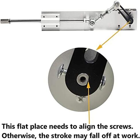 محرك المحرك الخطي الترددي للدراجات، التردد الخطي الكهربائي 24 فولت السكتة الدماغية 315 سم لقابس الولايات المتحدة 100240 فولت DIY (210 دورة في الدقيقة) in Kuwait