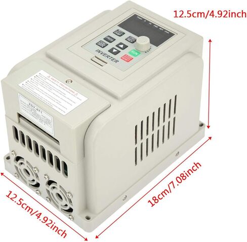 AT1-2200X محول محرك التردد المتغير ، 12 A 220 فولت AC أحادي الطور مرحلة محول VFD تحكم محرك محرك 3 طور 2.2 كيلو واط AC in Saudi Arabia