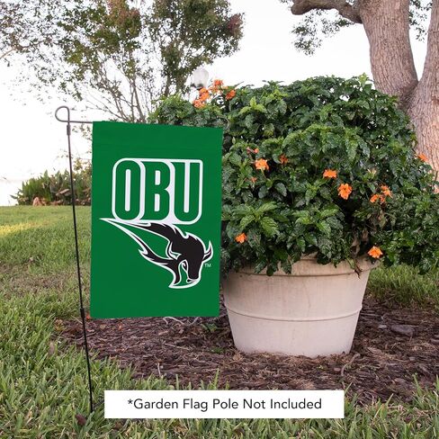 Desert Cactus Oklahoma Baptist University OBU Garden Flag – 19 x 12 inch Oklahoma Baptist Bison Banner, For Outdoor Display and Events (Design 1) in Saudi Arabia