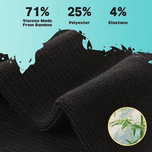 BAMBOO COOL Boy's Ankle Athletic Running Sports Low Cut Socks For Kids, Cushioned Moisture Wicking Breathable, 8 Pack in Saudi Arabia