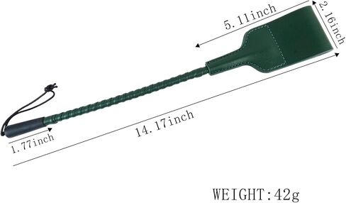Pure Green 13.97 Inch Short Horse Whip, Premium Riding Crop Horse Whip for Equestrian Sports, Non-Slip PU Handle in Saudi Arabia