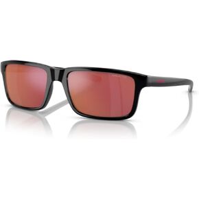 ARNETTE Mwamba AN4322 Rectangle Sunglasses for Men + BUNDLE WIth Designer iWear Complimentary Eyewear Kit