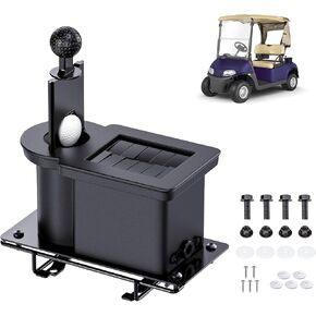 Drive-up Golf Cart Ball Washer and Club Cleaner Kit, Passenger Side EZGO Golf Ball Cleaner and Club Head Washer, Suitable for RXV Gas and Electric Golf Carts, OEM 603836