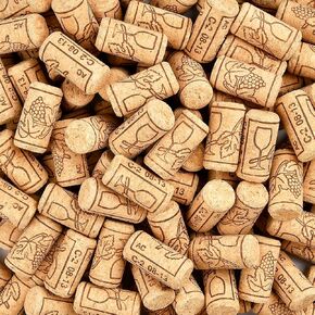 150 Pcs Natural Wine Corks #9 Straight Corks Wine Stoppers Decorative Crafts Corks for Bottled Wine Crafting Decor Homemade Wine & DIY Arts 15/16 x 1-3/4