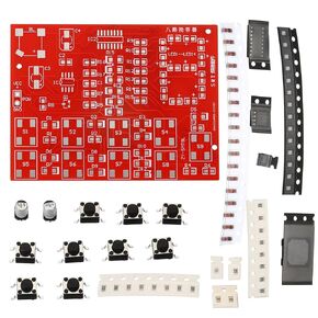 PATIKIL Soldering Practice Board, Electronics Kit Prototype PCB Board DIY Welding Circuit 8-Channel Digital-Responder SMD/SMT 6V for Experiment Teaching, Without Battery Box