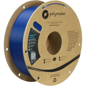 Polymaker High Speed PLA Pro Filament 1.75mm, Blue PolySonic PLA Pro 3D Printer Filament 1kg - Stronger Fast Printing PLA Compatible with Most Printers