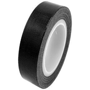 1Roll Heat Resistant Tape, High Temperature Heat Transfer Tape, PTFE Tape,Film Adhesive Tape, 13mm / 1/2" Width, 10m / 33ft Length, Black 0.5" / 1.3cm Width