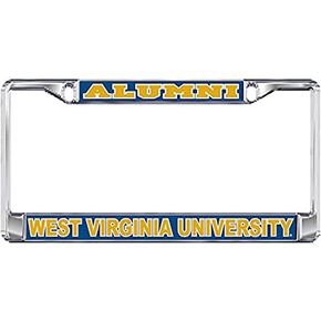 West Virginia License Plate Frame Alumni Mountaineers