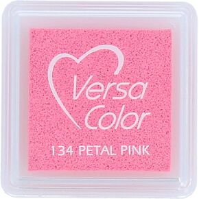 Tsukineko Small-Size VersaColor Ultimate Pigment Inkpad, Petal Pink