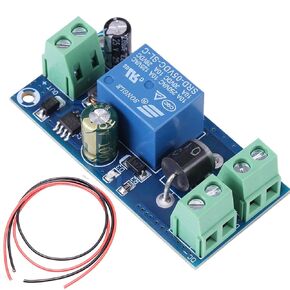 5V~48V 10A Battery Switching Module DC Backup Battery Switching Module Emergency Power Controller Module Battery Charging Automatic Switch Adapter with Cable