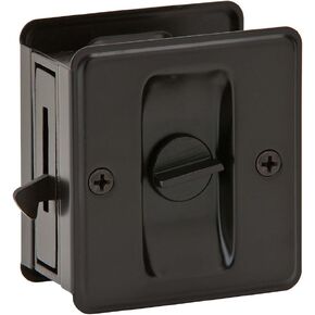 SCHLAGE Ives by Schlage 991B-613 Sliding Door Pull, Oil-Rubbed Bronze