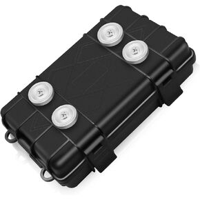 Magnetic Key Holder,Magnetic Key Box for Under Car,Key Hiders Outside,Upgrade Waterproof Magnetic Key Holder,Heavy-Duty Magnetic Key Box Under Trucks Car