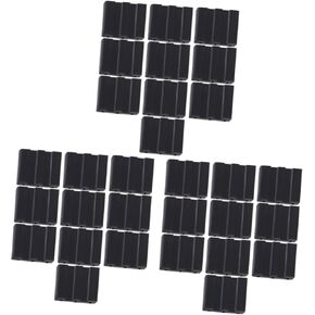 30 Pcs Portable Plastic Darts Carrying Box - Darts Needle Protector Case for Home and Outdoor Use (Black) Match Stickers Film Canisters with Caps Rectangle Chair Leg Floor Protectors in Saudi Arabia