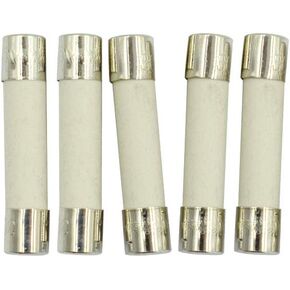 5Pcs 500V 30A Cartridge Ceramic Fuse 6x30mm Fast Acting Low Breaking Capacity Cartridge Fuses