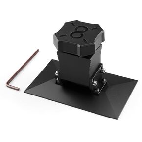 ELEGOO Build Plate for Mars 4 Ultra LCD 3D Printer, Replacement Build Platform with 4-Point Leveling and Laser-Carved Surface, Compatible with Mars 4 Ultra, 160 * 95.6mm