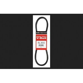 MBL 5L300 (3300) Fractional Horsepower V-Belt, 5L Section, 21/32" Width, 3/8" Height, 30'' Length, Rubber