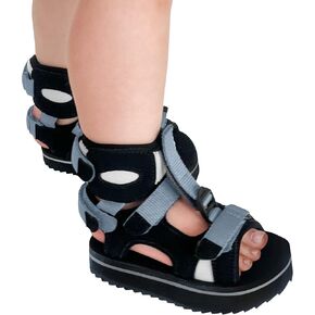 Restpo Toe Walking Sandal - Prevent Tip Toe Walking for Kids with Neurological disorders, Autism, ADHD, Aspergers and Cerebral Palsy - Sizse 6-11