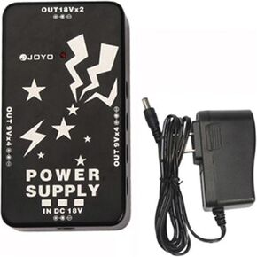 Joyo JP-01 Power supply For 10 Guitar Effect Pedals, Separate Outputs for 10 Pedals