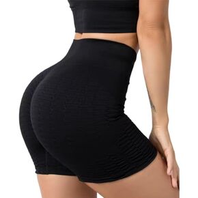 Women's High Waist Gym Shorts - Breathable Activewear for Enhanced Shape