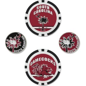 Team Effort LE Ball Marker Set NCAA South Carolina Gamecocks