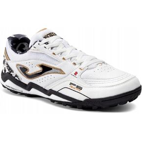 Joma FS Reactive 2402 TF FSS2402TF, Mens, White/Black/Gold, 8 US