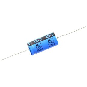 Aluminum Electrolytic Capacitor 100Uf, 350V, 20%, Axial - 107TTA350M
