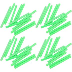 دراجة Evtscan Spoke Spoke Reflector - 48pcs دراجة العجلة عاكس أنبوب شرائح تحذير مقاطع مقطوعة عاكسات للدراجة لركوب الدراجات الليلية ، الأخضر
