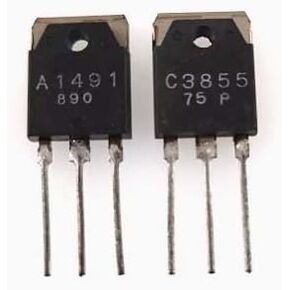 لـ Sanken 2SA1491 + 2SC3855 ، A1491 و C3855 Transistor to-3p 2-pair in Kuwait