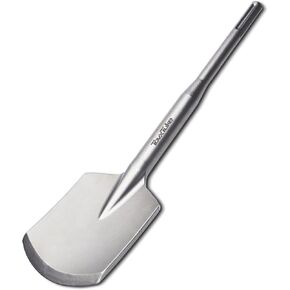 SDS Max Clay Spade, 4.5In.x 18 in. Steel Drill Shovel Bit for SDS Max Rotary Hammer Electric Jackhammer, for Digging in Gardening, Clay Gravel Soil Adobe Sandstone