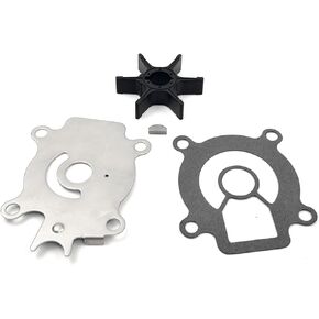 17400-95351 Water Pump Impeller Repair Kit for Suzuki Outboard 2 Stroke 75 85 HP DT75 DT85 Boat Motor Engine Rebuild Parts Replacement 17400-95550 17400-95350 Sierra Marine 18-3244