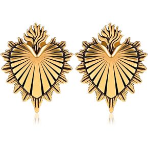 DOEARKO 2PCS Ear Gauges Ear Hangers Weights for Stretched Ear Plugs Body Piercing Tunnels 316 Stainless Steel Hypoallergenic Body Jewelry in Saudi Arabia