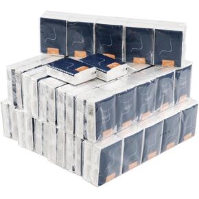 100 Packs Mini Facial Tissue, Travel Size Tissues, 4 Ply Soft Facial Tissues
